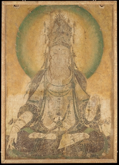 Avalokiteshvara Bodhisattva (Guanyin), from a set of Avalokiteshvara Bodhisattva and Flying Celestials