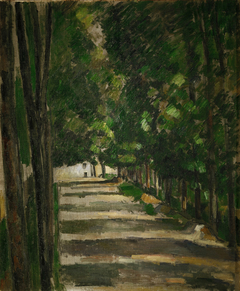 Avenue by Paul Cézanne