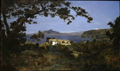 Bay of Naples by Henri Harpignies