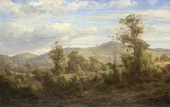 Between Tallarook and Yea by Louis Buvelot