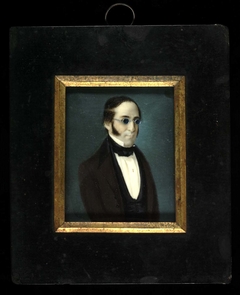 Caballero con lentes de la familia Canals by Unidentified Puerto Rican Artist