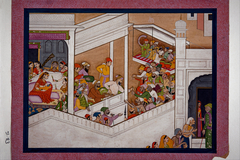 Celebrations of Krishna’s birth by Anonymous