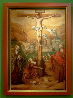 Christus am Kreuz by Hermann tom Ring