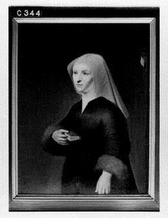 Cornelia Schoor (overl. ca.1487). Echtgenote van Adriaen Sandelin by Anonymous