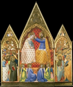 Coronation of the  Virgin by Allegretto Nuzi