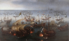 Day seven of the battle with the Armada, 7 August 1588.