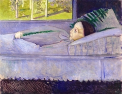 Death and Spring by Edvard Munch