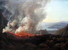 Der Ausbruch des Vesuv im Dezember 1820