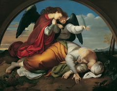 Die tote heilige Caecilia (Wiener Fassung) by Johann Scheffer von Leonhardshoff