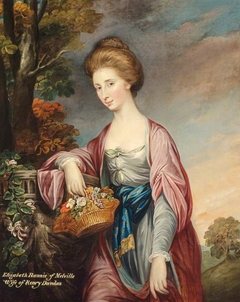 Elizabeth Rannie, Viscountess Melville, 1751 - 1843. Wife of 1st Viscount Melville. by David Martin