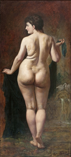 Female Nude from Behind by Ramon Martí Alsina
