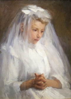 First Communion by Caroline A Lord