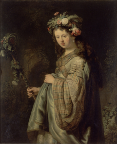 Flora by Rembrandt