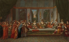 Greek Wedding by Jean Baptiste Vanmour