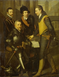 Group Portrait of the four Brothers of William I, Prince of Orange: the Counts of Nassau Jan, Hendrik, Adolf, and Louis by Unknown Artist