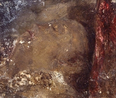 Head of a Person Asleep by J. M. W. Turner