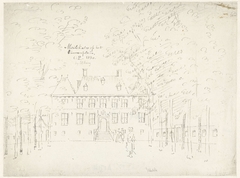 Het kasteel Molencaten bij Hattem, Gelderland by Cornelis Pronk