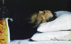 Historian Nikolai Ivanovich Kostomarov in His Coffin.