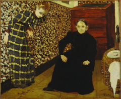 Interior Mother and Sister of the Artist by Édouard Vuillard