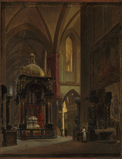 Interior of the Wawel Cathedral by Aleksander Gryglewski