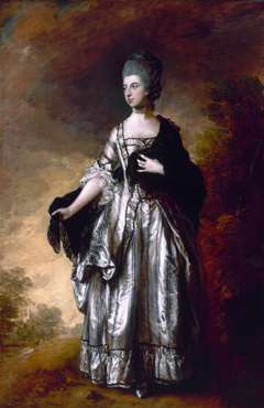 Isabella,Viscountess Molyneux, later Countess of Sefton by Thomas Gainsborough