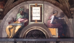 Jesse, David and Solomon by Michelangelo