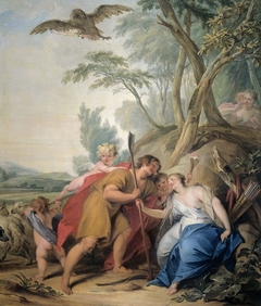 Jupiter, Disguised as a Shepherd, Seducing Mnemosyne, the Goddess of Memory
