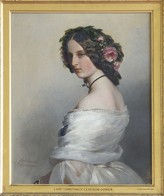 Lady Constance Leveson-Gower (1834-80), later Duchess of Westminster by Franz Xaver Winterhalter