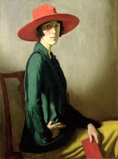 Lady with a Red Hat by William Strang