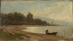 Landscape at Mjøsa by Otto Sinding