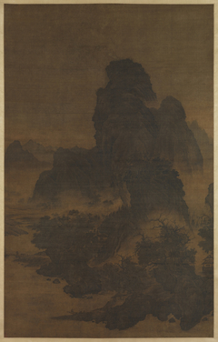 Landscape in the style of Fan Kuan by anonymous painter