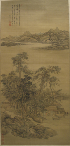 Landscape in the Style of Li Gonglin by Wang Hui