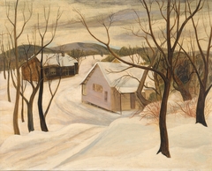 Landscape, Winter by Martha Levy