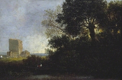 Landscape with a Ruin by Patrick Nasmyth