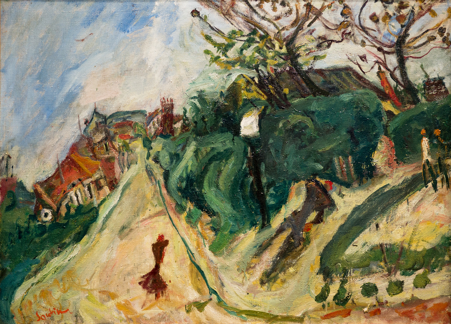 Landscape with character