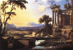 Landscape with Ruins by Pierre Patel