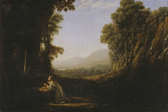 Landscape with Saint Mary of Cervelló by Claude Lorrain
