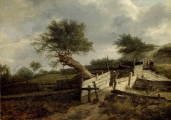 Landscape with Wooden Fence