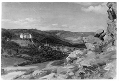 Landschaftsstudie aus dem Harz by Friedrich Eduard Meyerheim