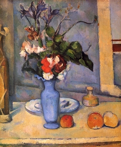 Le Vase bleu by Paul Cézanne