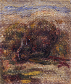 Les oliviers à Cagnes-sur-Mer by Auguste Renoir