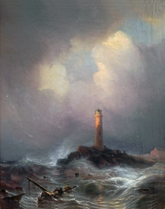 Lighthouse on the Coast of Brittany