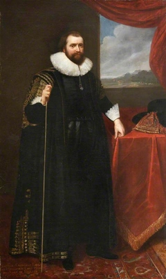 Lionel Cranfield, 1st Earl of Middlesex (1575-1645) by Daniël Mijtens