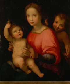 Madonna and Child with Saint John by Francesco Vanni
