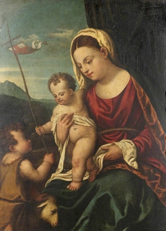 Madonna and Child with the Infant Saint John by Anonymous