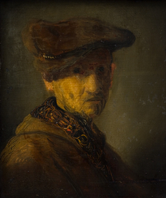 Man with a Hat. (Portrait of Rembrandt's Father)