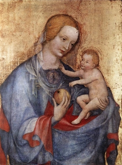 Maria mit dem Kinde by Master of the Virgin of Benediktbeuern