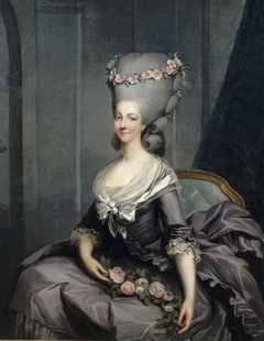 Marie-Thérèse-Louise de Savoie-Carignan, princesse de Lamballe by Antoine-François Callet