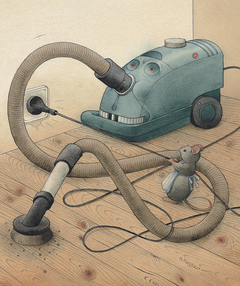 Mice and Monster by Kestutis Kasparavicius
