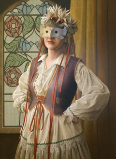 MIRA IN FANCY DRESS by Jane Lewis